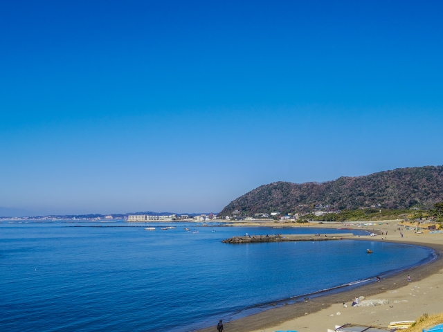 葉山の海
